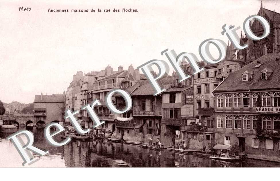 anciennes maisons de la rue des Roches