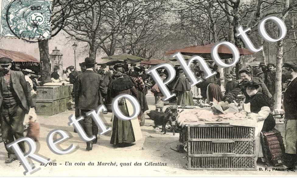 Un coin du Marche quai des Celestins