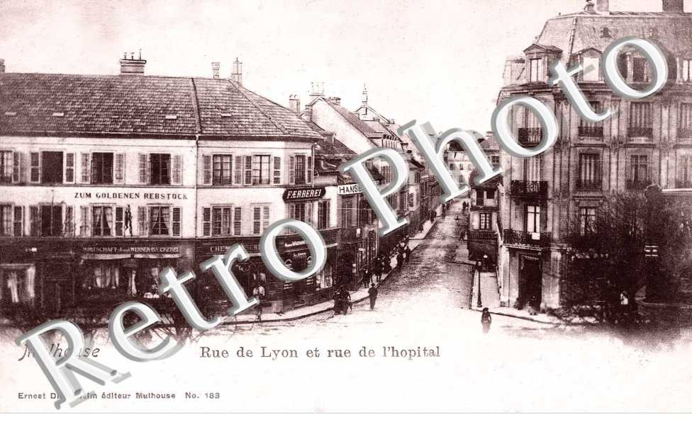Rue de Lyon et Rue de l'Hopital