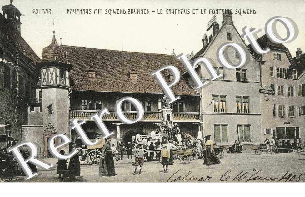KAUFHAUS MIT SCHWENDIBRUNNEN