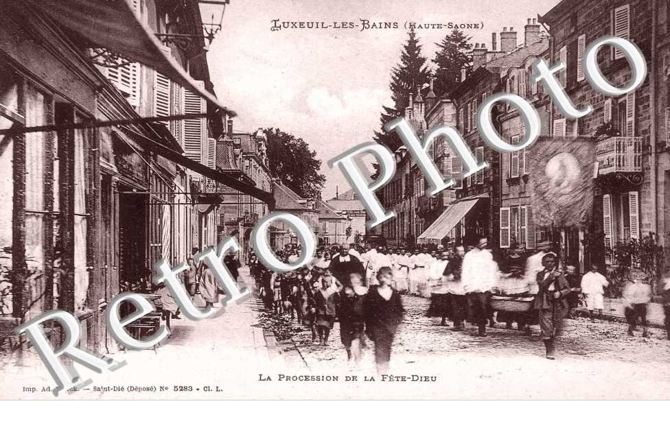 la procession de la Fete-Dieu