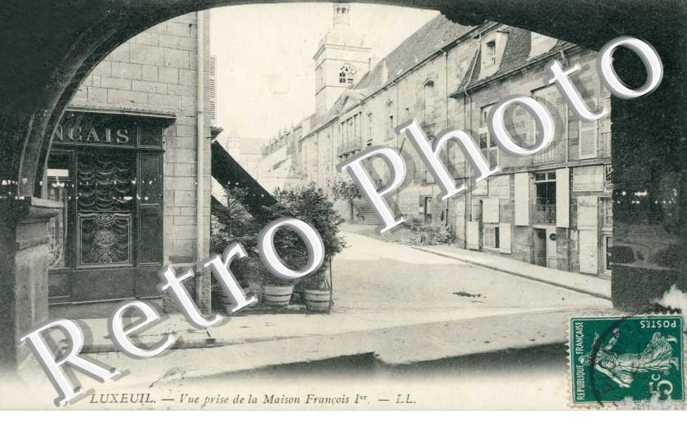 vue prise de la Maison Francois 1er