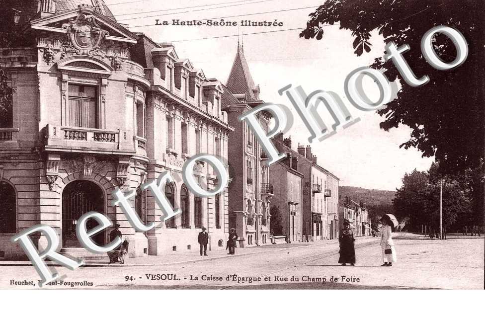 RUE DU CHAMP DE FOIRE LA CAISSE D'EPARGNE