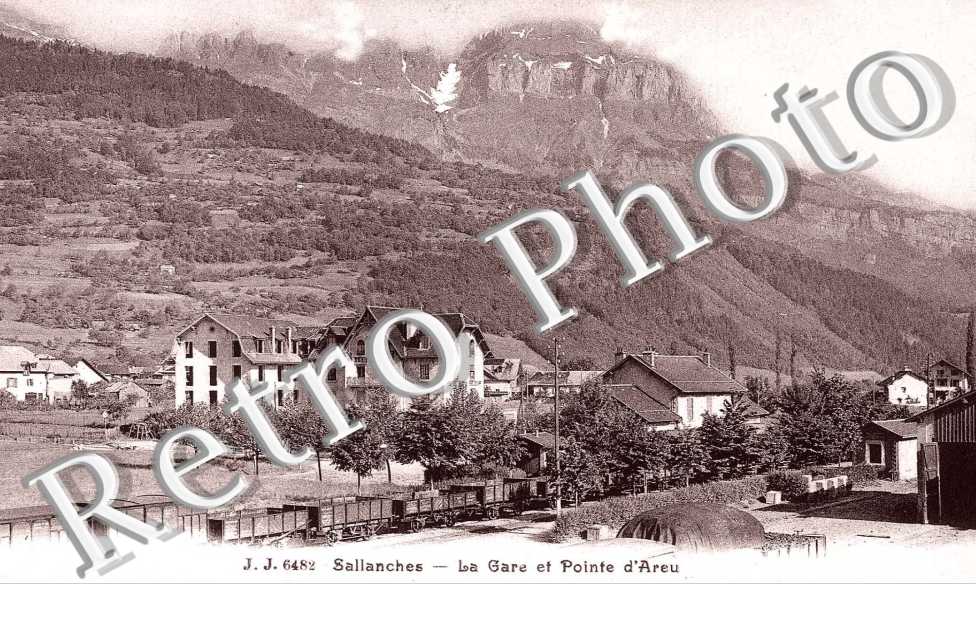 La gare et pointe d'Areu - Montagne