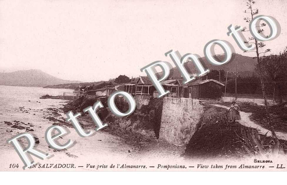 vue prise de l'Almanarre  Pomponiana