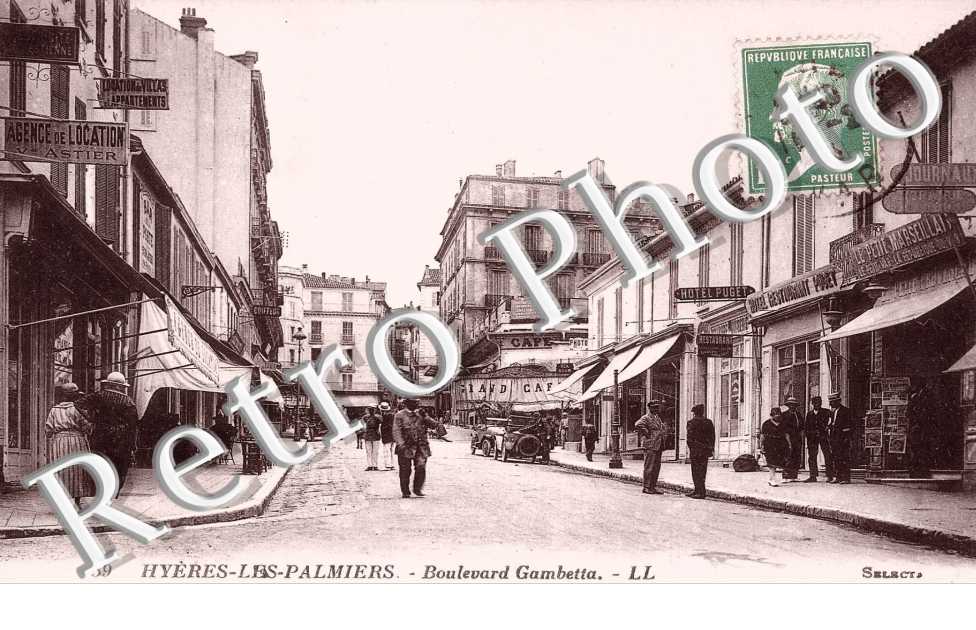Hyeres les palmiers -     Boulevard Gambetta