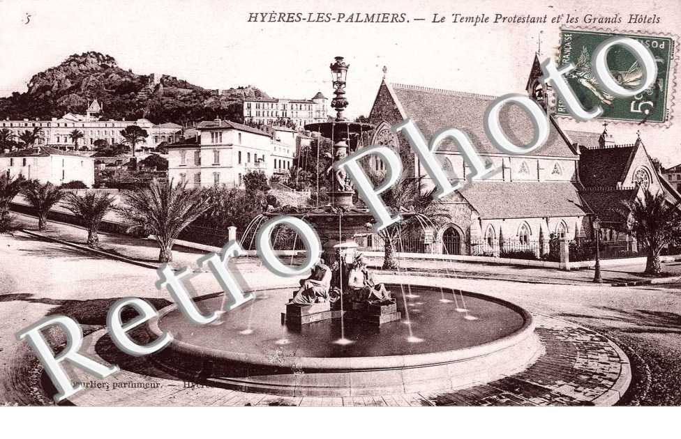 Le Temple Protestant et les Grands Hotels