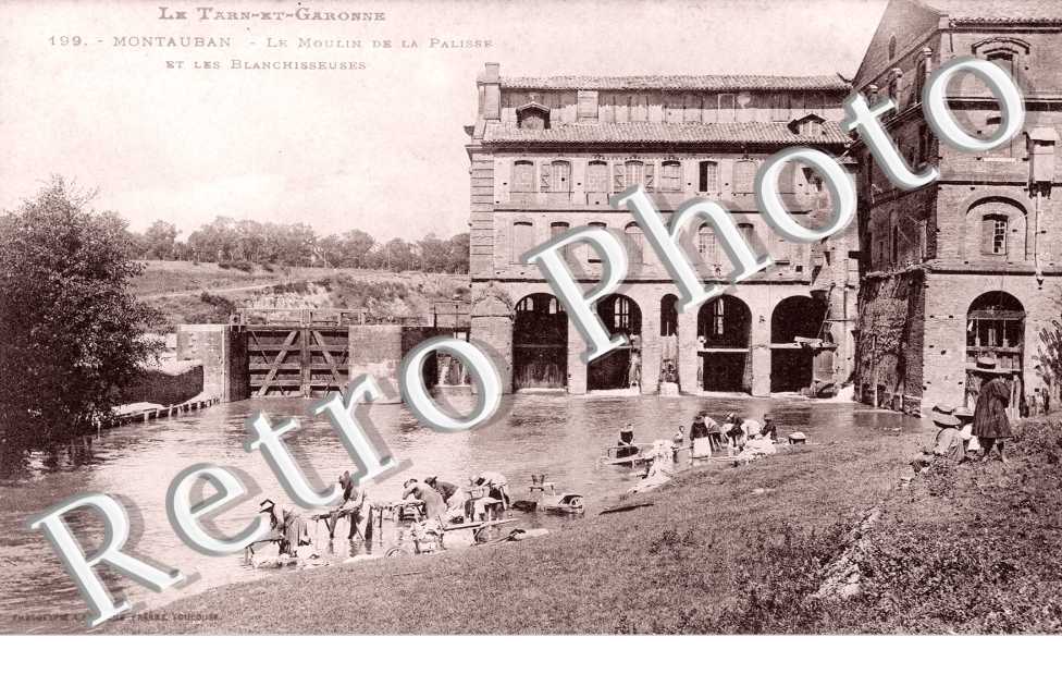 Le Moulin de Lapalisse et les Blanchisseuses