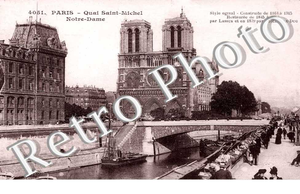 quai Saint Michel Notre Dame
