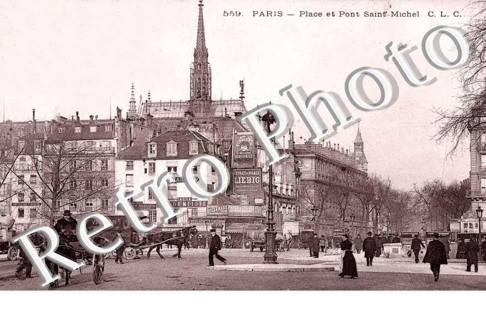 PLACE ET PONT SAINT MICHEL