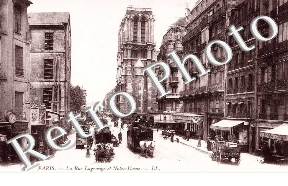 la rue Lagrange et Notre-Dame