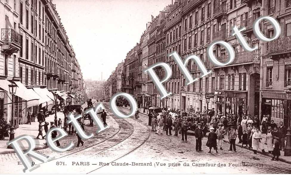 rue Claude Bernard (vue prise du carrefour des Feuillantines)