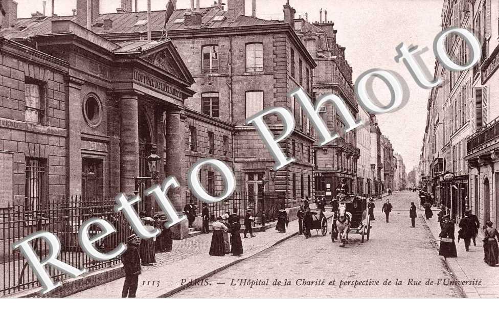 L'HOPITAL DE LA CHARITE Rue de l'Universite