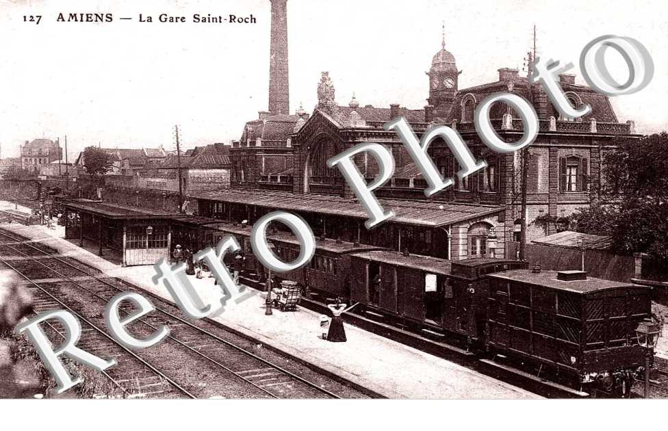 La gare Saint-Roch - train