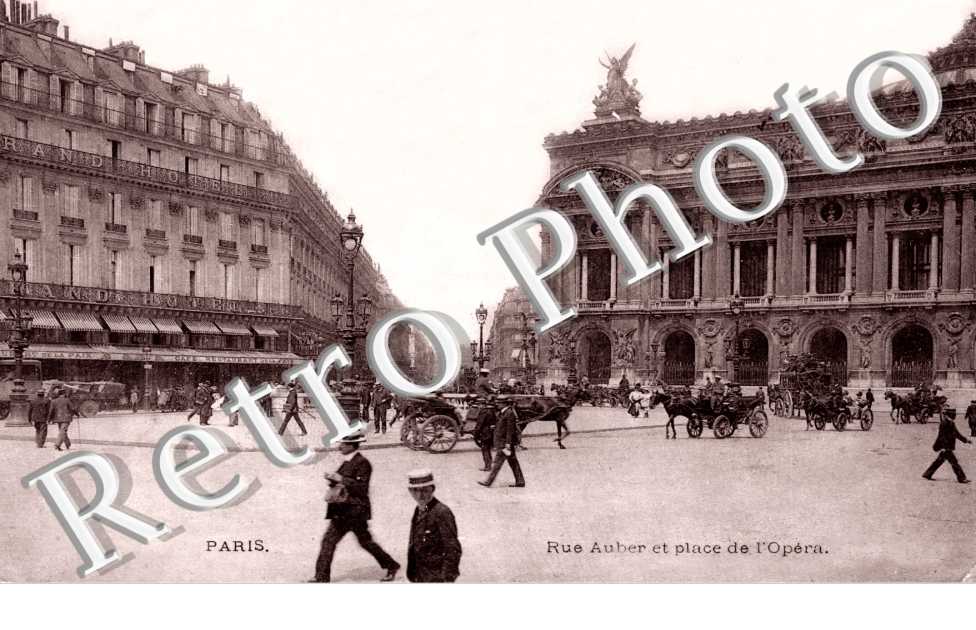 RUE AUBER ET PLACE DE L'OPERA