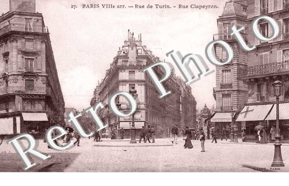 RUE DE TURENNE - RUE CLAPEYRON