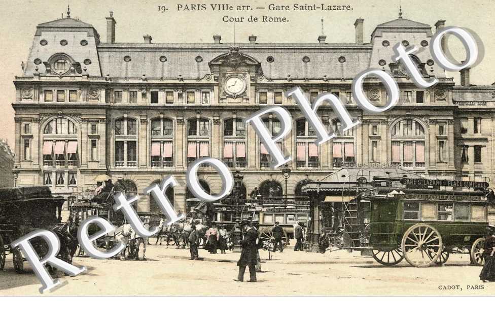 GARE SAINT-LAZARE - COUR DE ROME
