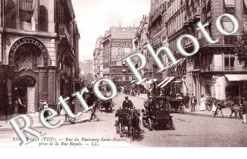 RUE DU FAUBOURG SAINT HONORE