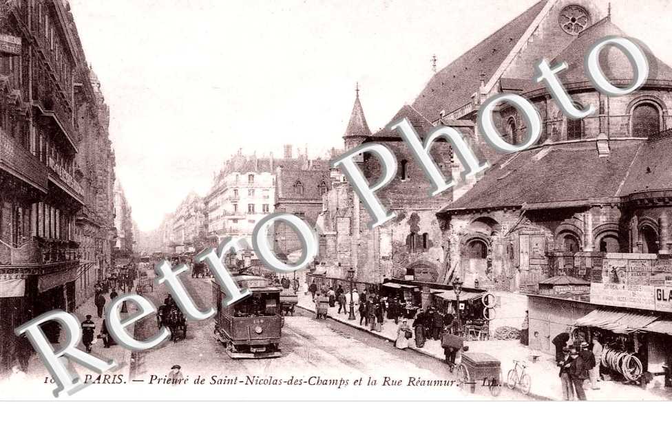 PRIEURE DE SAINT NICOLAS DES CHAMPS ET LA RUE REAUMUR