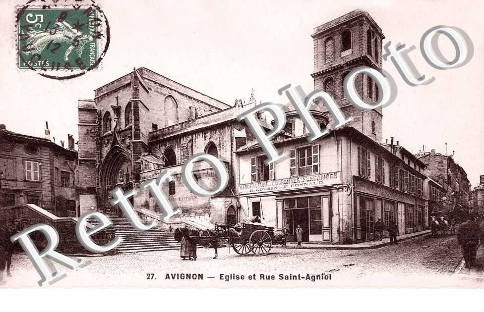 EGLISE ET RUE SAINT AGNIOL