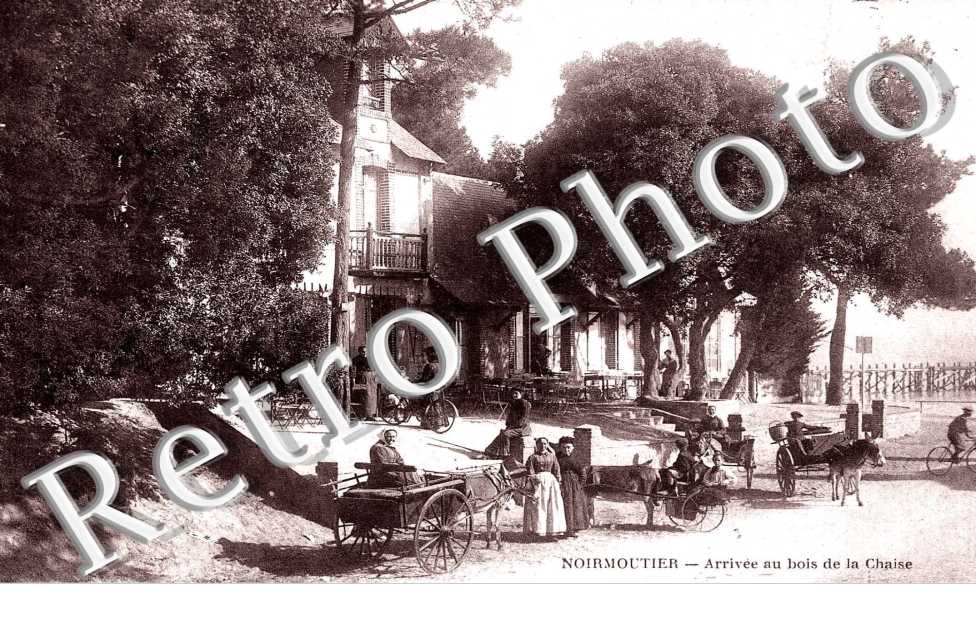 Arrivee au bois de la Chaise