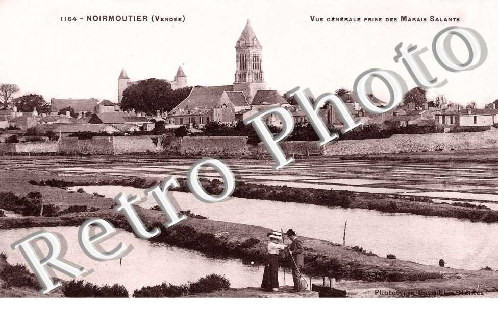 vue generale prise des marais salants