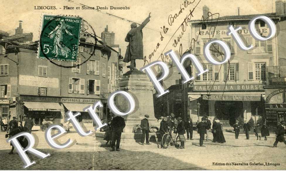 Place et Statue Denis Dussoubs