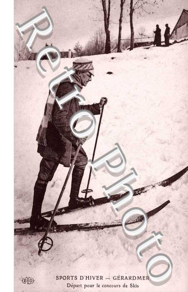 Depart pour le Concours de ski