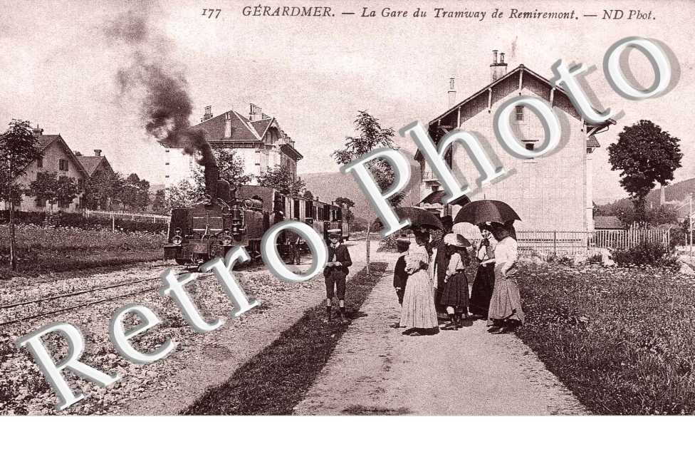 La gare du tramway de Remiremont