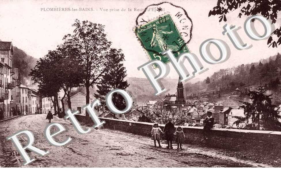 Vue prise de la Route d'Epinal
