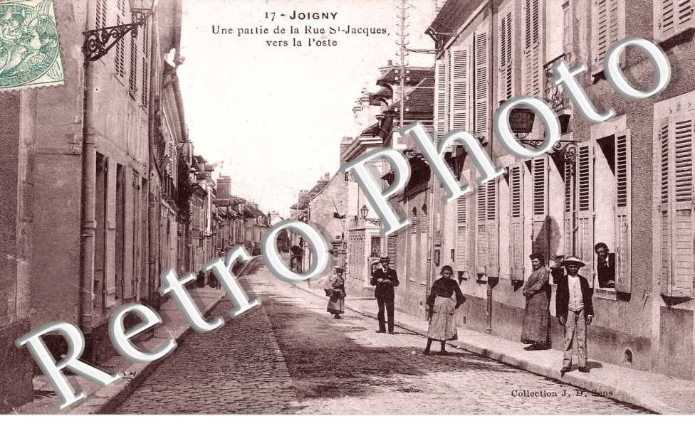 une partie de la rue Saint Jacques, vers la poste