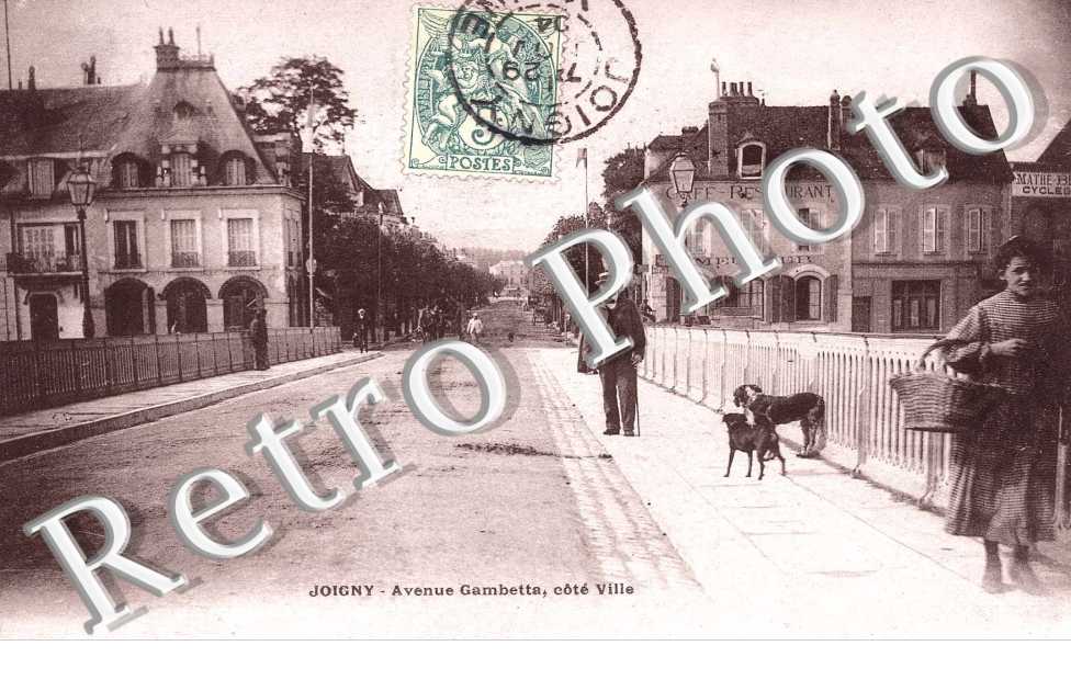 l'avenue Gambetta, cote ville