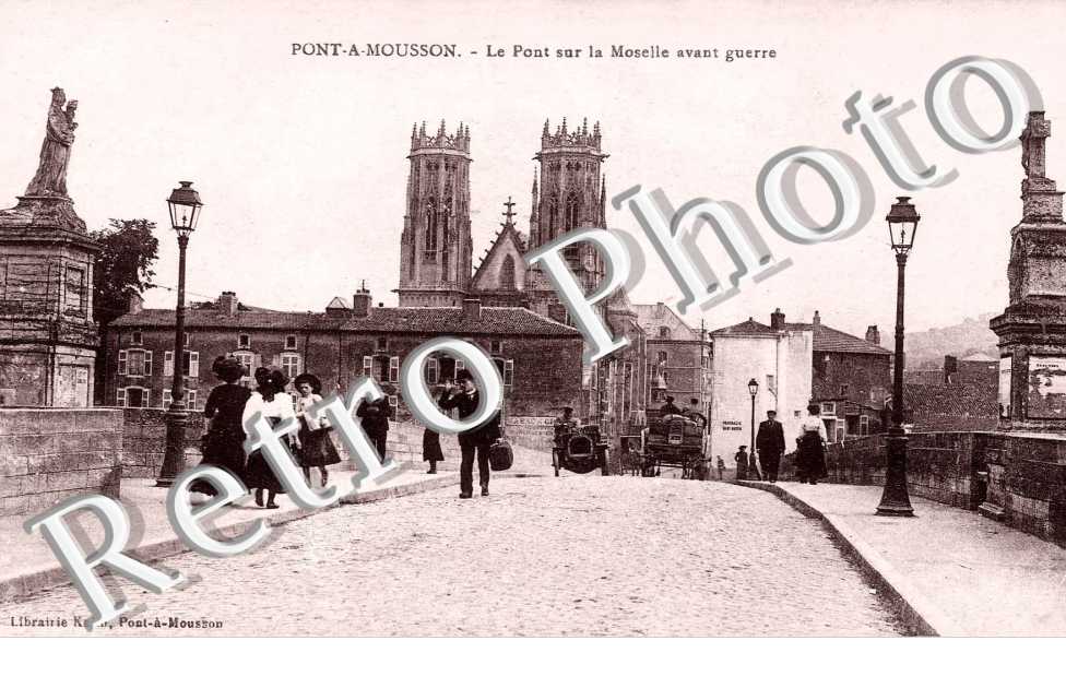Le Pont sur la Moselle avant guerre