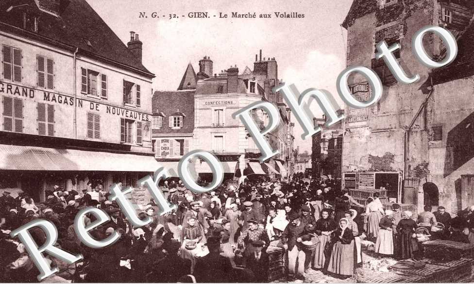 le marche aux volailles