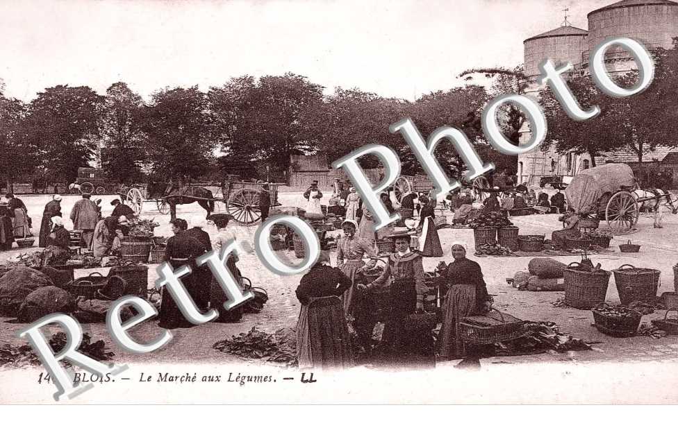 le marche aux legumes