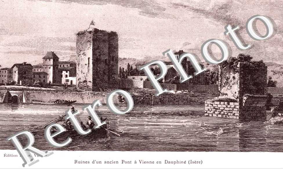 ruines d'un ancien Pont