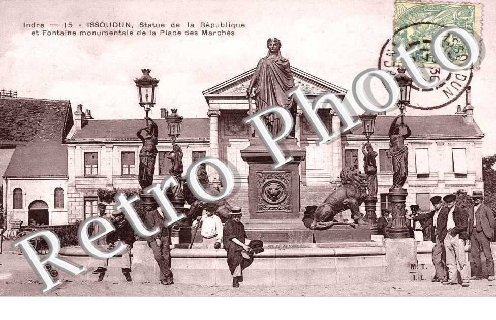 Statue de la République et Fontaine