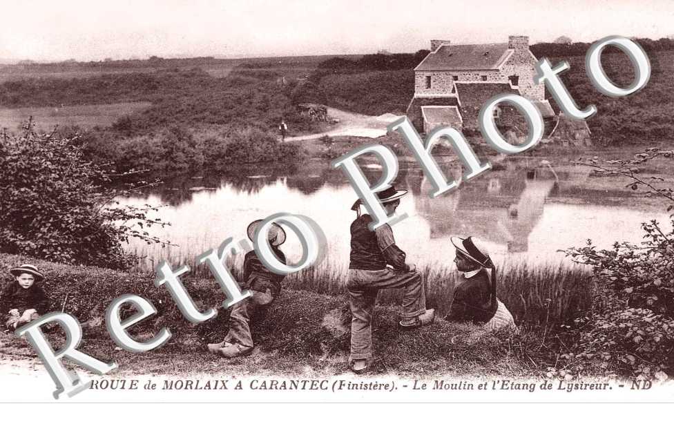 le moulin et l'etang de Lysireur