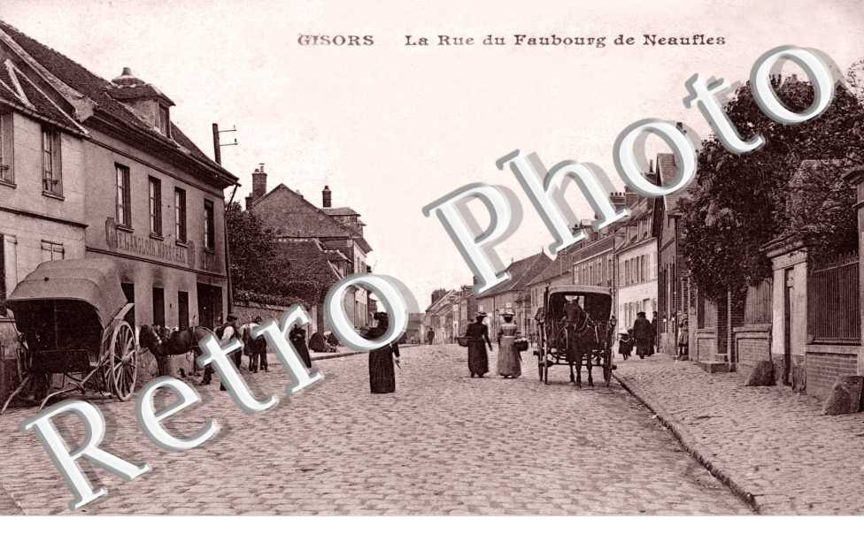 la rue du faubourg de Neaufles