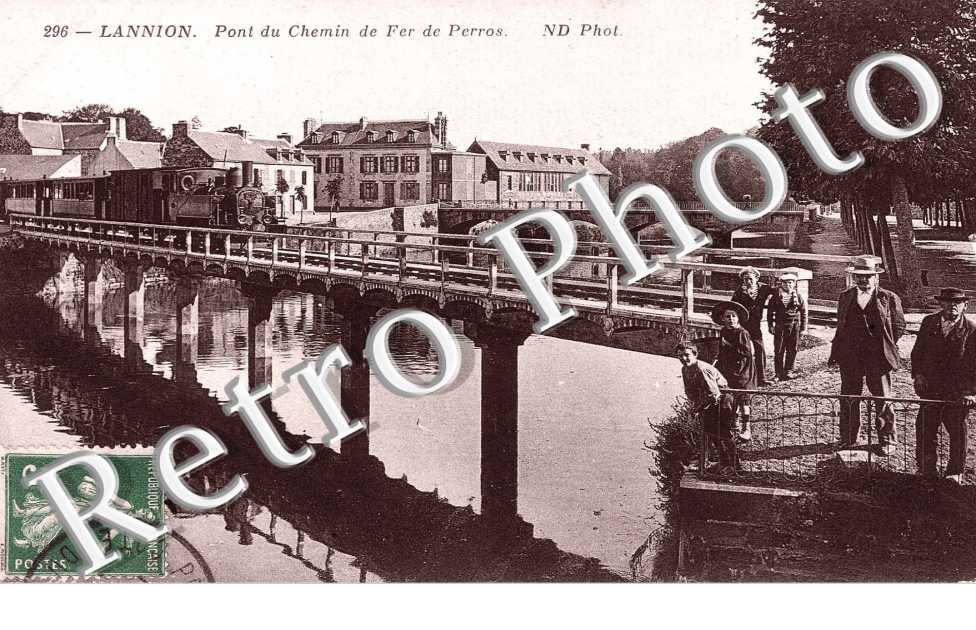 PONT DU CHEMIN DE FER DE PERROS