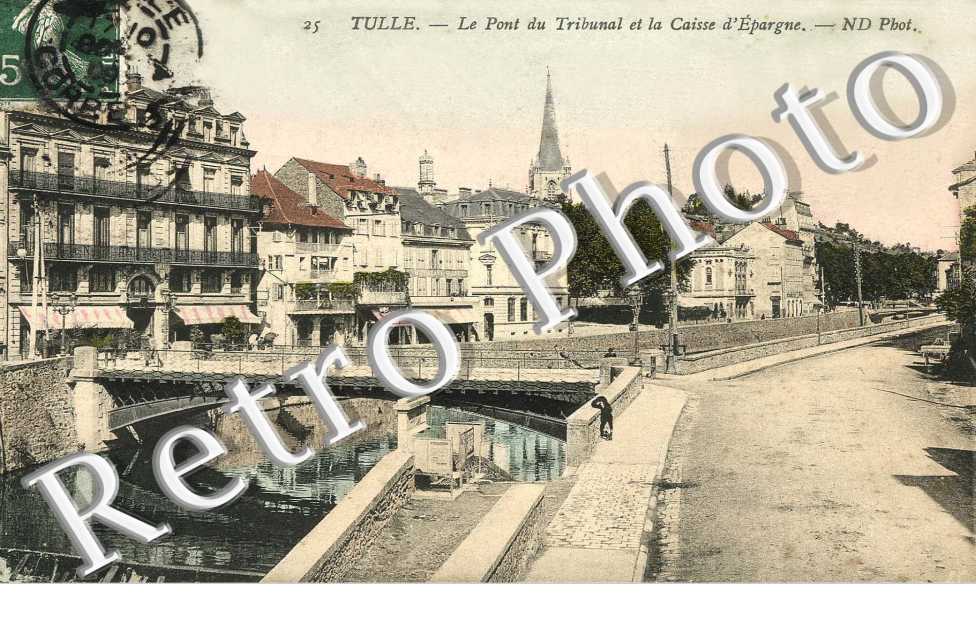le pont de tribunal et la caisse d'epargne