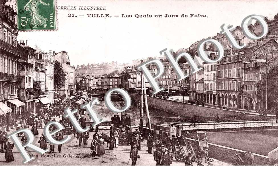 les quais un jour de foire