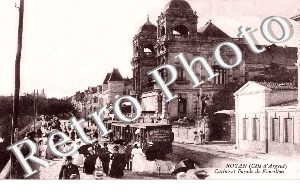 casino et facade de Foncillon