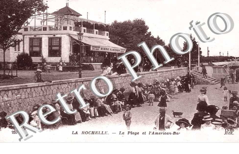 La plage et l'American-Bar