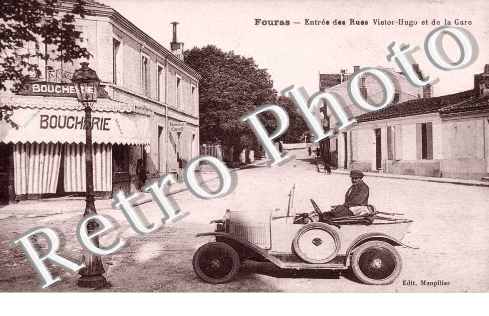entree des rues Victor Hugo et de la gare (automobile)