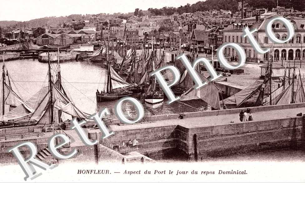 aspect du port le jour du repos dominical