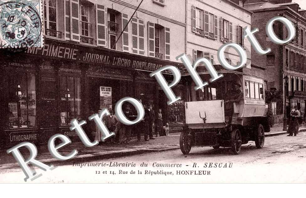 imprimerie-librairie du commerce R. Sescau -  12 et 14 rue de la République