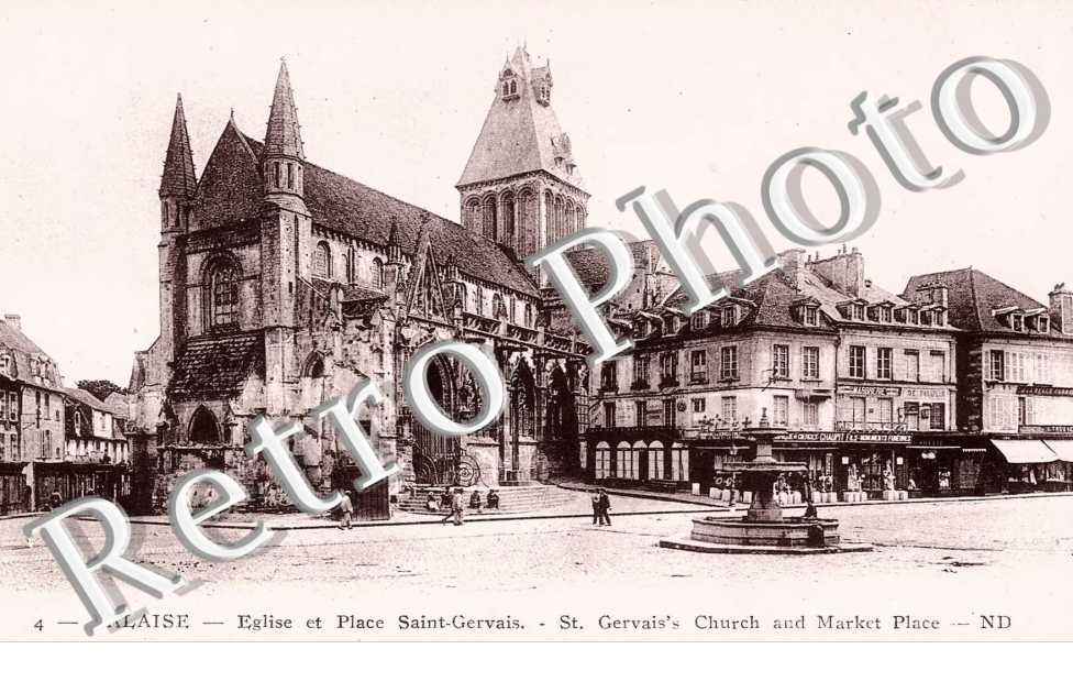 EGLISE ET PLACE ST GERVAIS