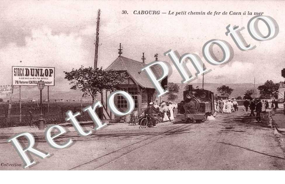 un petit chemin de fer de caen a la mer