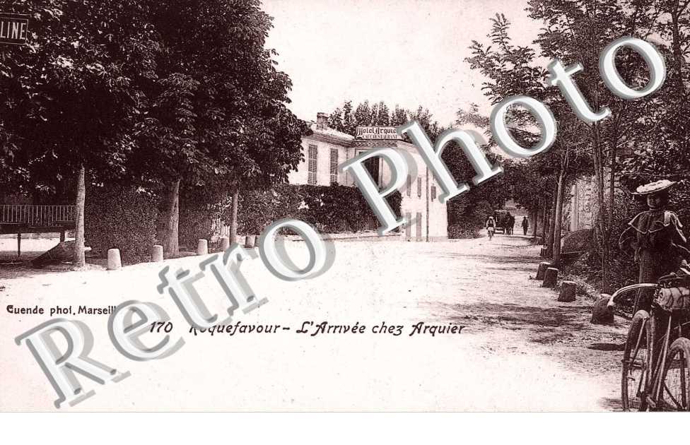 Roquefavour, l'Arrivee chez Arquier